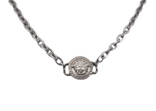 Charger l'image dans la galerie, Choker Medusa Versace argenté