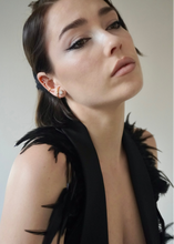 Charger l'image dans la galerie, Robe Upcyclé Black Feathers