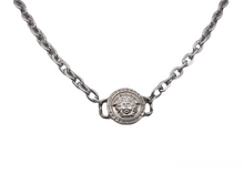 Charger l&#39;image dans la galerie, Choker Medusa Versace argenté
